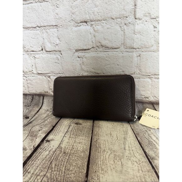 Coach pebbled leather wallet vintage NWT - Picture 5 of 9